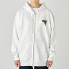 なぞんしょっぷのロボット恐竜 Heavyweight Zip Hoodie