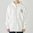 らこのハロウィンが待ち遠しいオバケ Heavyweight Zip Hoodie