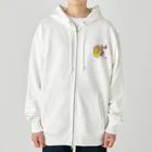 串カツワールドのどや！クシニョログッズ Heavyweight Zip Hoodie