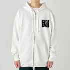 calcium369のシベリアン・ハスキー Heavyweight Zip Hoodie