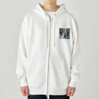 花和の雪の魔女 Heavyweight Zip Hoodie