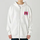 猫キャラになったよ『シンガーのん』のにゃんこシンガーのん Heavyweight Zip Hoodie