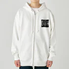 YA'sのYA'sデザイン Heavyweight Zip Hoodie