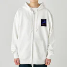 華の蒼い夜に Heavyweight Zip Hoodie