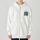 アニマルキャラクターショップのダイビングトラの介 Heavyweight Zip Hoodie