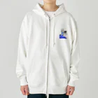 Simizimi_sizimiのしみじみしじみの荒波にもまれてます。 Heavyweight Zip Hoodie