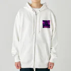 jujumarucatのROCKYCAT　ハーレー Heavyweight Zip Hoodie