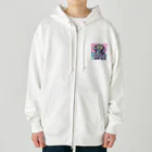 hachicoooのちょい悪ゾウ Heavyweight Zip Hoodie