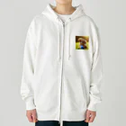 kaakanchan7のトイプードルのさんちゃん遊び疲れた Heavyweight Zip Hoodie