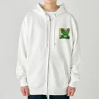 Yta_Tの期待ガエル Heavyweight Zip Hoodie