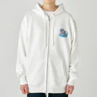 Cute Animalsのイルカスプラッシュ Heavyweight Zip Hoodie