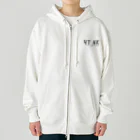 YUTANEKO公式ショップのボンネットバス Heavyweight Zip Hoodie