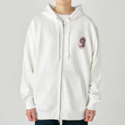 ねむのもぐらのさくらもぐら Heavyweight Zip Hoodie