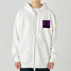 パワドラのDJロボット2 Heavyweight Zip Hoodie