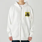 HoneRockの毒・黄・蛙 Heavyweight Zip Hoodie