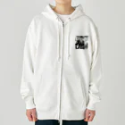 namidamakiの屋上侍 Heavyweight Zip Hoodie