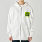 BABYLON  Channel　aiのドンペリ　骸骨　蛍光グリーン Heavyweight Zip Hoodie