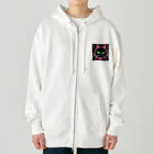 ねこLINEのニャオンカラー Heavyweight Zip Hoodie