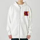 オンラインショップイエローリーフの色鮮やかな綺麗な花 Heavyweight Zip Hoodie