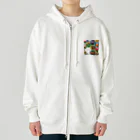 World of ishida-chocoのWorld of ishida-choco Heavyweight Zip Hoodie