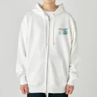 東ぬりえの気合い入れて二度寝する。 Heavyweight Zip Hoodie