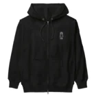 Poooompadoooourの2023 Rabbit (White)  Heavyweight Zip Hoodie