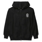 PoooompadoooourのGRAY SCALE エンブレム Heavyweight Zip Hoodie