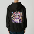 Stellaのアメショーのメイちゃん　キュート猫シリーズ Heavyweight Zip Hoodie