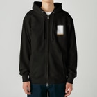 キッズモード某の白 ( 麻雀グッズ ) Heavyweight Zip Hoodie