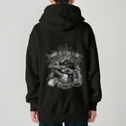 Too fool campers Shop!のキャンプは楽しむもの01(白文字) Heavyweight Zip Hoodie