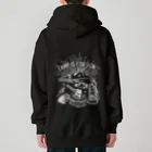 Too fool campers Shop!のキャンプは楽しむもの01(白文字) Heavyweight Zip Hoodie