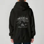 Too fool campers Shop!のSHIZENnoMORI01(白文字) Heavyweight Zip Hoodie