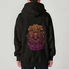 Y's Ink Works Official Shop at suzuriのY'sロゴ Skull  (Color Print) Heavyweight Zip Hoodie