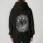 Y's Ink Works Official Shop at suzuriのCROW Heavyweight Zip Hoodie