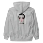 みにゃ次郎の坊主女子 Heavyweight Zip Hoodie