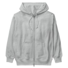Too fool campers Shop!のキャンプは楽しむもの01(黒文字) Heavyweight Zip Hoodie