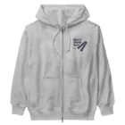 キッズモード某のヌンチャクとあのセリフ Heavyweight Zip Hoodie