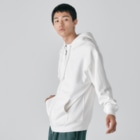Too fool campers Shop!のキャンプは楽しむもの01(黒文字) Heavyweight Zip Hoodie