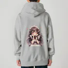 StellaのAIメイドカフェ　ジュンちゃん Heavyweight Zip Hoodie