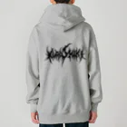 Toshihiro Egawa Artのデスメタル倉敷/DEATH METAL KURASHIKI Heavyweight Zip Hoodie