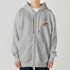 きりんぽる's SHOPの七福デグー Heavyweight Zip Hoodie