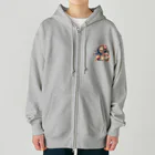 NinjaSamurai shopのNinjaSamurai cuteシリーズ　～smile in spring～ Heavyweight Zip Hoodie