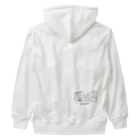 カニホイップのBottun  and  Guttun（両面） Heavyweight Zip Hoodie