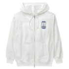 cosmicatiromのアレで大体会話できる ネイビー Heavyweight Zip Hoodie