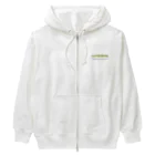 L_arctoaのウンモンスズメ幼虫と成虫 Heavyweight Zip Hoodie