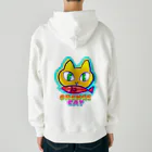 ✨🌈✨ユラクラカン🇯🇵 ✨🌈✨の🍊🐈 オレンジキャット🍊🐈　ライト Heavyweight Zip Hoodie