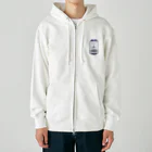 cosmicatiromのアレで大体会話できる ネイビー Heavyweight Zip Hoodie