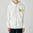 akane_art（茜音工房）のゆるチワワ（イエロー） Heavyweight Zip Hoodie