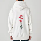 竹条いちいの憂いに手向けるポピー Heavyweight Zip Hoodie