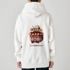 Train Kids! SOUVENIR SHOPの盆踊り電車 Heavyweight Zip Hoodie